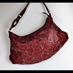 Red Leather Purse